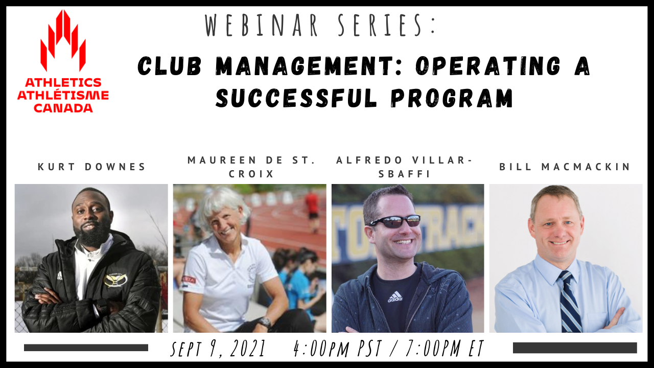 Club Management: Operating a Successful Program Webinar
