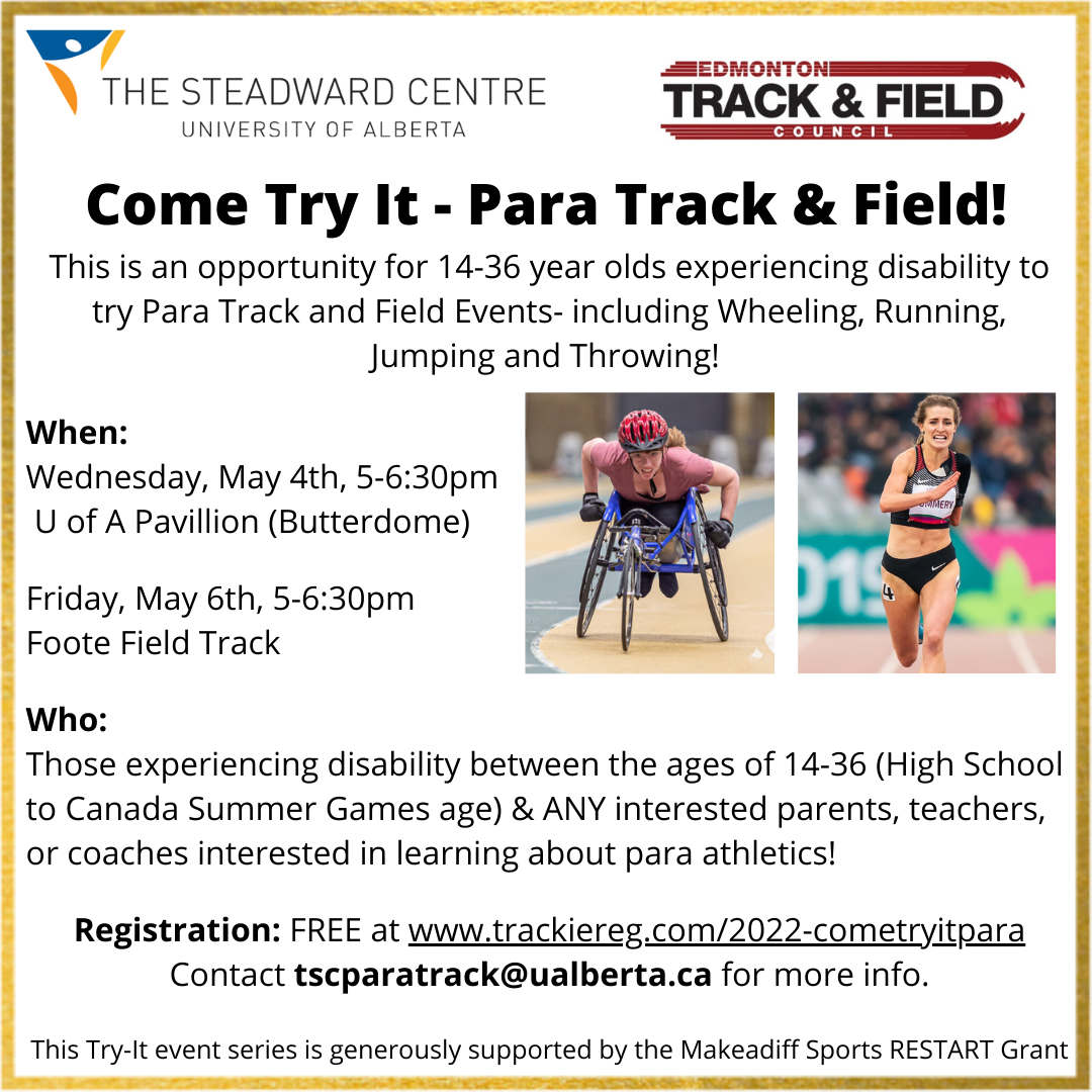 Come Try It - Para Track & Field!
