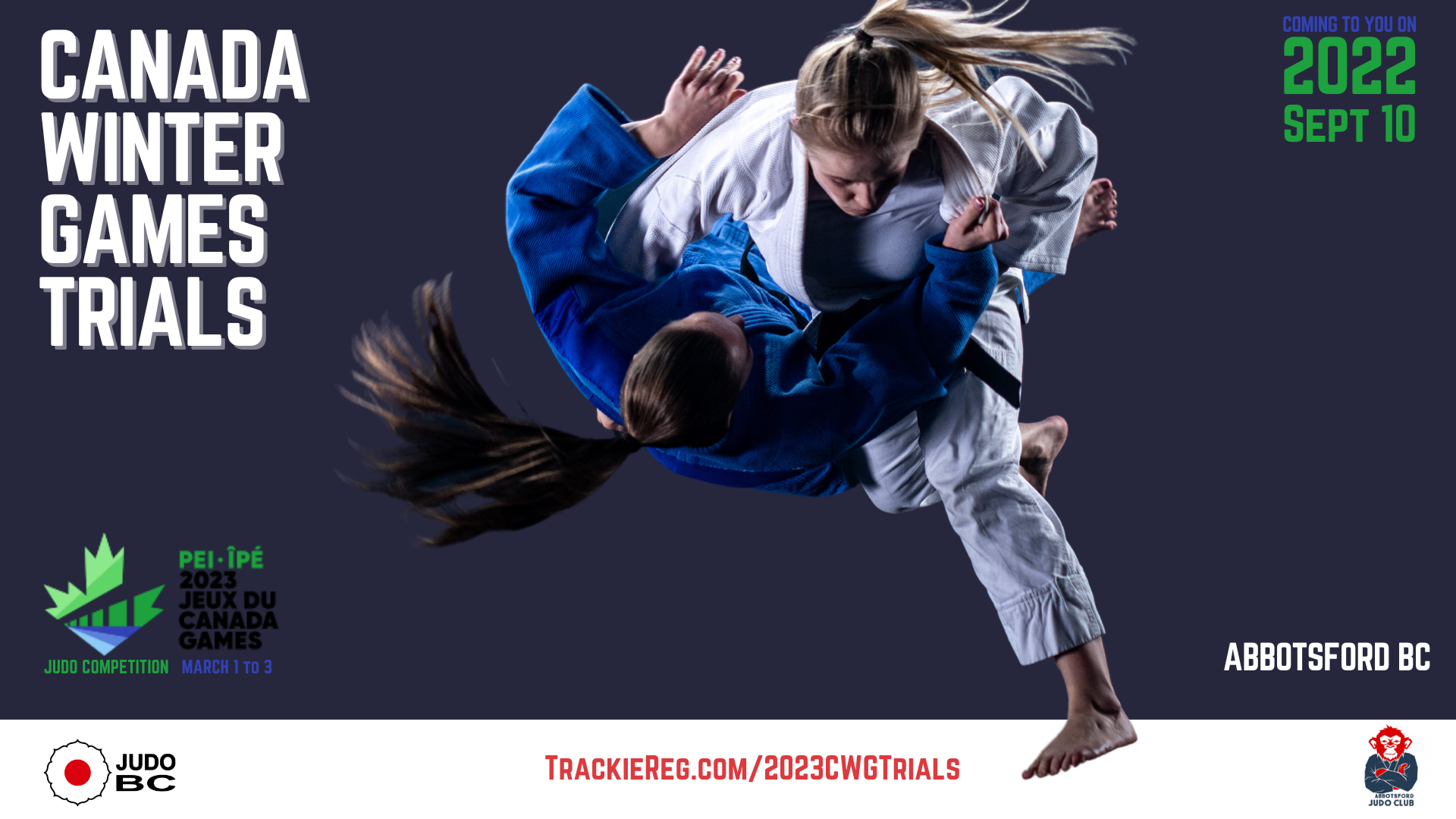 Judo BC Canada Winter Games Trials Online Registration TrackieReg