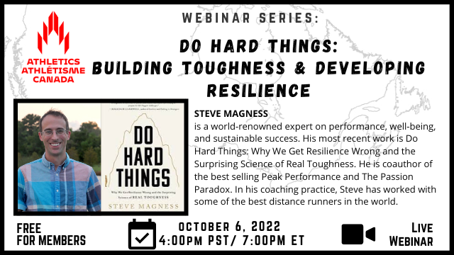 Do Hard Things: Building Toughness & developing resilience