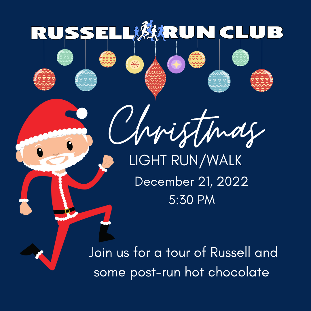 Russell Run Club Christmas Light Run