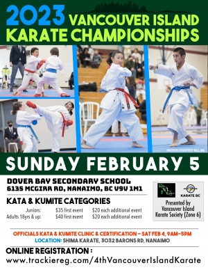 4th Annual Vancouver Island Karate Championships
