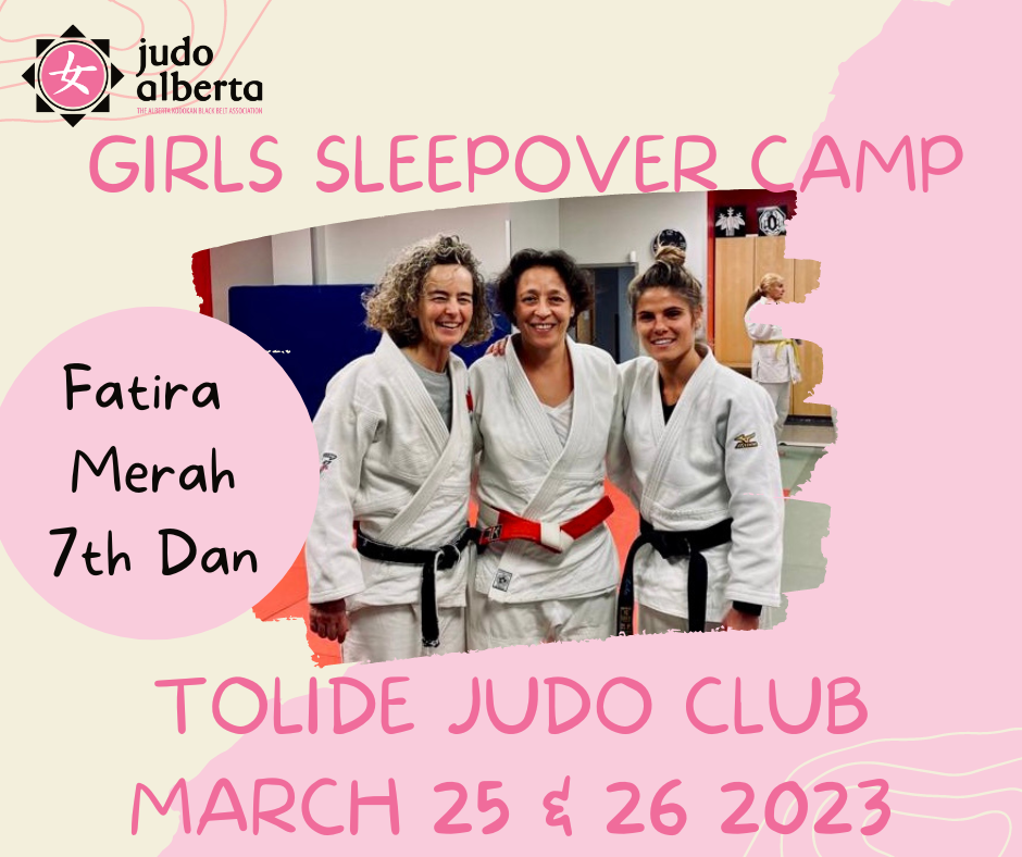 2023 JUDO ALBERTA GIRLS' SLEEPOVER CAMP