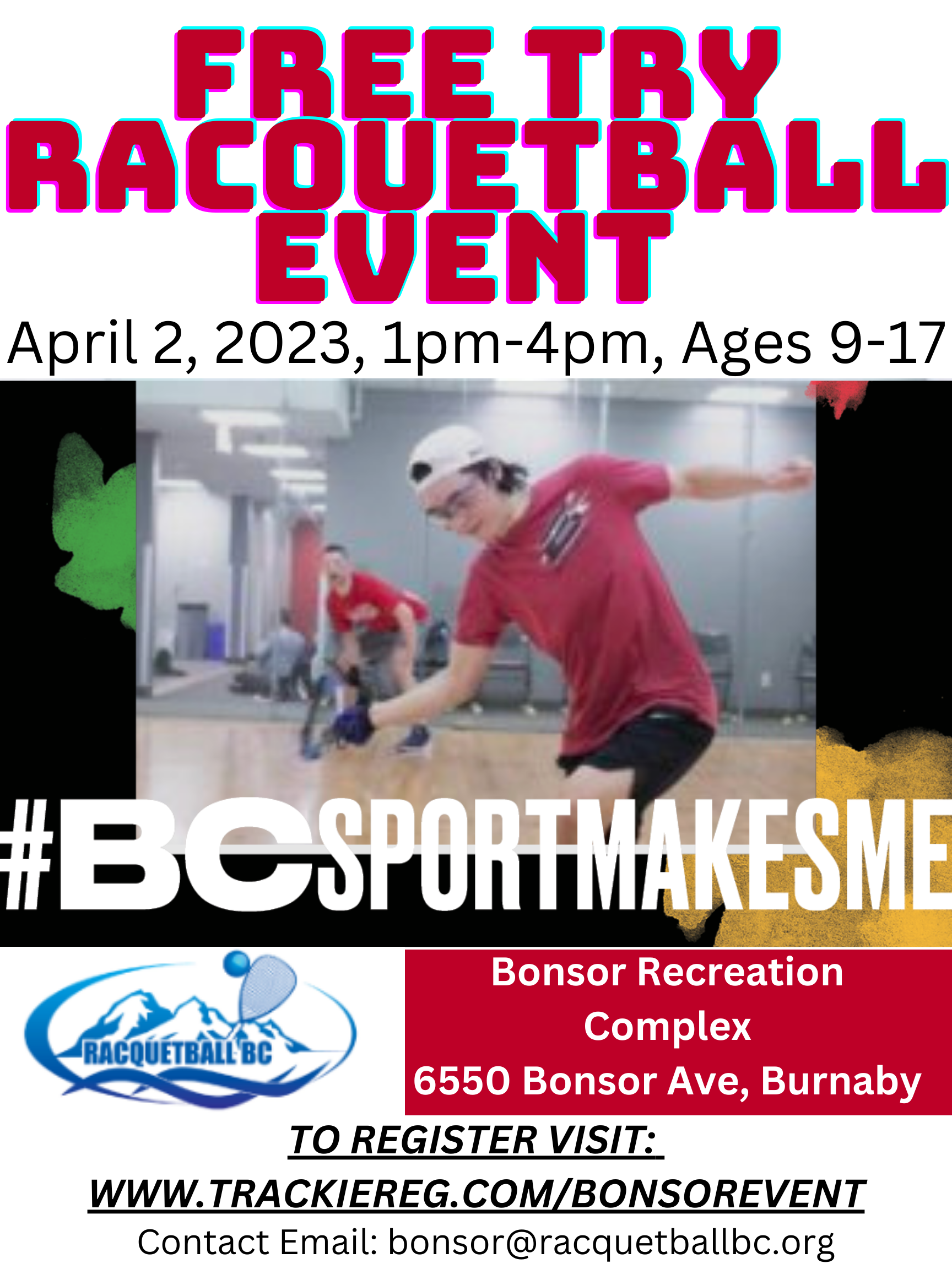 Racquetball BC Free Try-It Event