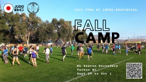 2023 Judo BC Fall Inter-Provincial  Camp