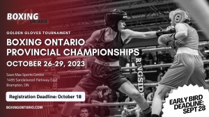 2023 Boxing Ontario Provincial Championships