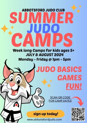 Abbotsford Judo Club - 2024 SUMMER JUDO CAMPS