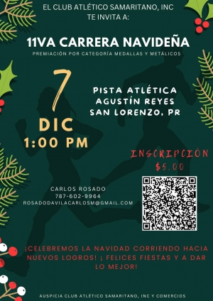 Carrera Navidena - Club de Atletismo Samaritano