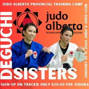 2025 Judo Alberta Deguchi Sisters Training Camp