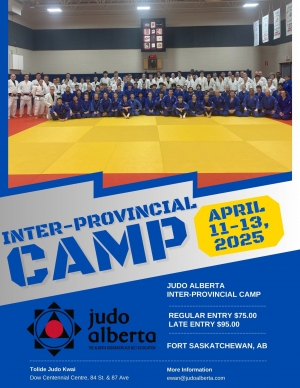 2025 Judo Alberta Inter-Provincial Camp