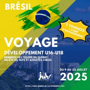 Voyage de développement au Brésil – Été 2026