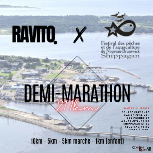 La Course du Festival des Pches et Aquaculture X RAVITO.  Dpart 8h00am (environ)