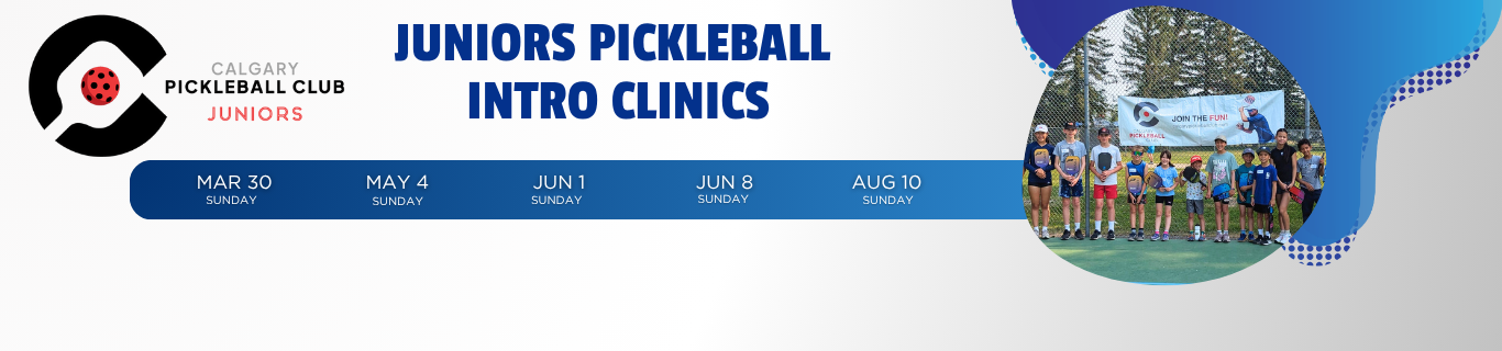 Introduction to Pickleball Clinic  - JUNIORS