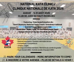 Annual National Kata Clinic
