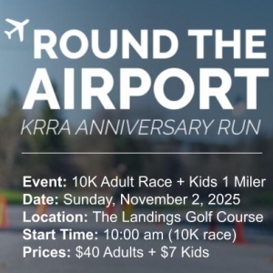 Round the Airport - 2025 Anniversary 10k & Kids 1-Miler