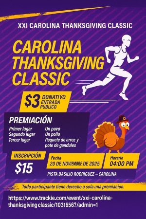 XXI CAROLINA THANKSGIVING CLASSIC