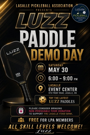Luzz Paddle Demo Day - May 30, 6-9pm