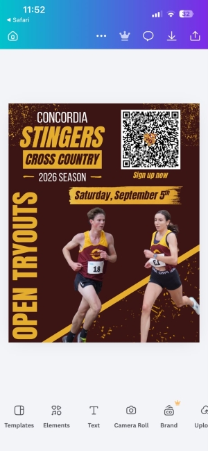 Concordia Stingers XC Tryouts