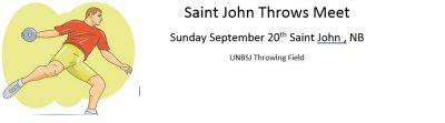 Saint John Throws Meet - Lookup